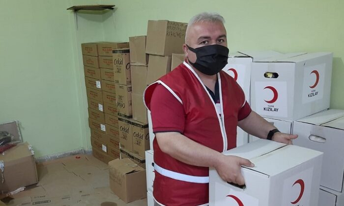 KIZILAY YARDIMLARI DEVAM EDİYOR