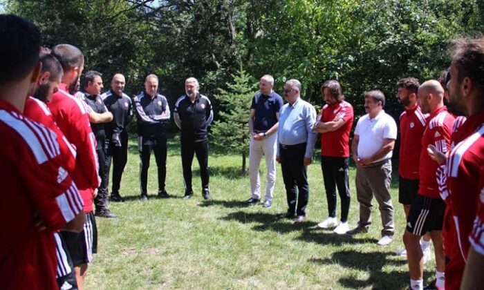 ÇORUM FK’YA MORAL ZİYARETİ