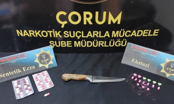 ÇORUM’DA UYUŞTURUCU OPERASYONU