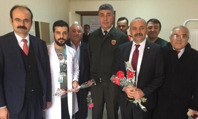 İSBİR’DEN TIP BAYRAMI ZİYARETİ