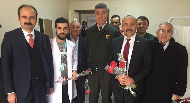 İSBİR’DEN TIP BAYRAMI ZİYARETİ