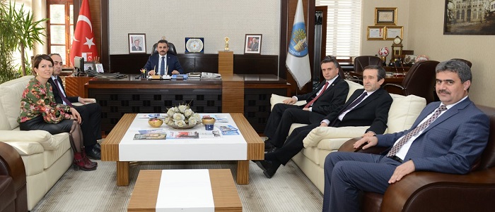 Muhasebecilerden Başkan Külcü’ye Ziyaret