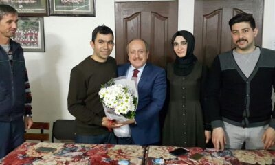 İŞİTME ENGELLİLER DERNEĞİNİ ZİYARET ETTİ