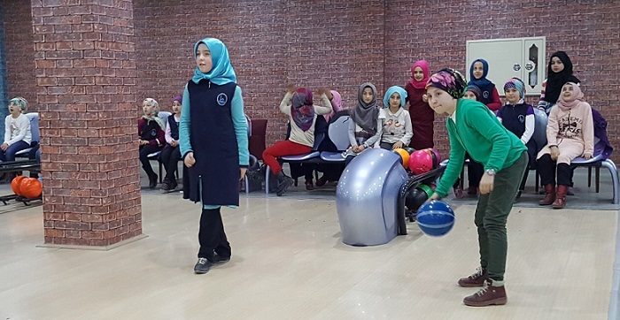 GENÇ HAFIZLAR SPORU SEVDİ