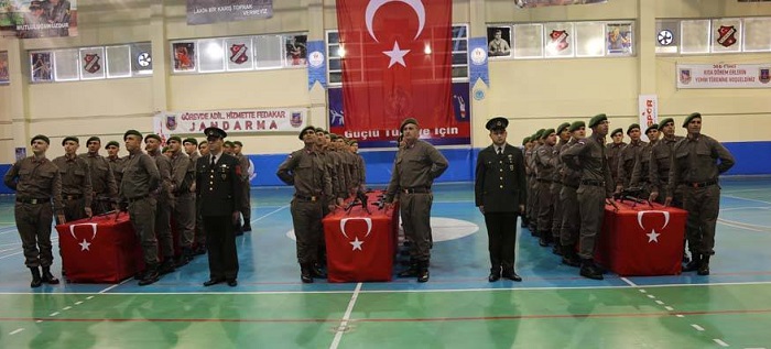 Kısa Dönem Erler İçin Yemin Töreni Düzenlendi