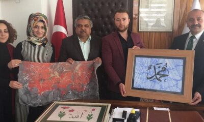 BAŞKAN İSBİR’E TEŞEKKÜR ETTİLER