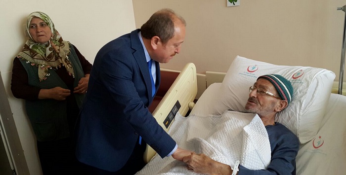 KARADAĞ’DAN HASTALARA GEÇMİŞ OLSUN ZİYARETİ