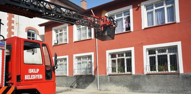 İSKİLİP’TE NEFES KESEN TATBİKAT