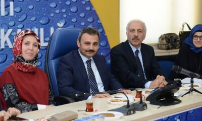 AK PARTİLİ BAYANLARA PROJELERİNİ ANLATTI