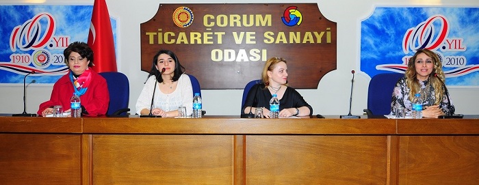 KADINLAR SORUNLARIN ÜSTESİNDEN GELİR