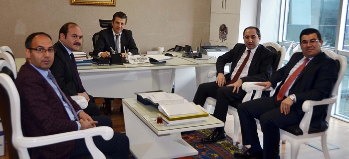 ALKAN YURT İÇİN GÖRÜŞMELER YAPTI