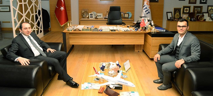 ÖGESAN BAŞKANINDAN ALKAN’A ZİYARET