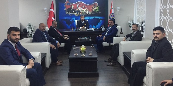 ÜLKÜCÜLERDEN EMNİYET’E ZİYARET