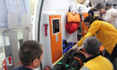 ELEKTRİĞE KAPILAN İŞÇİ AĞIR YARALANDI