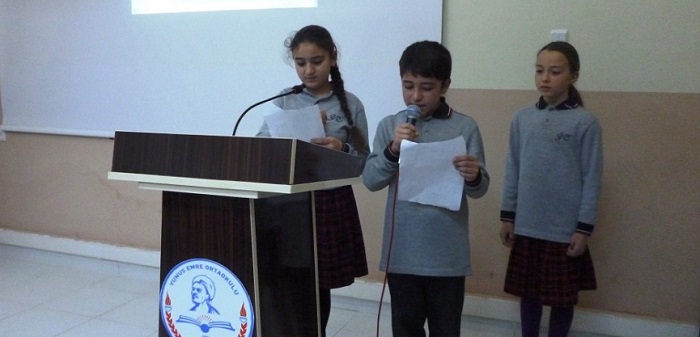 Yunus Emre Ortaokulunda Yeşilay Programı