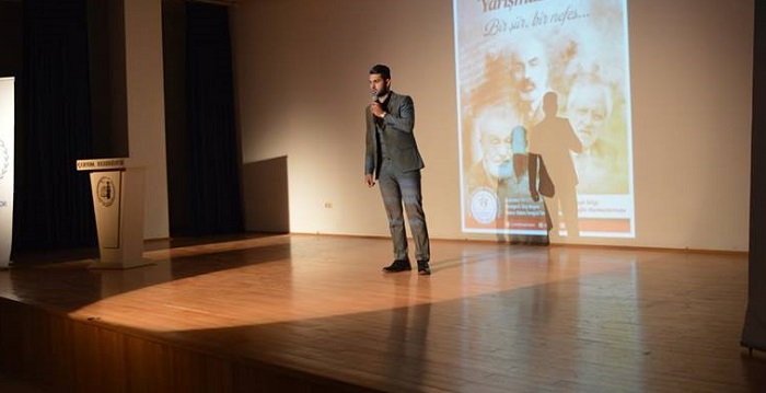 SAHNE SIRA SENDE’DE ŞİİRLER YARIŞTI