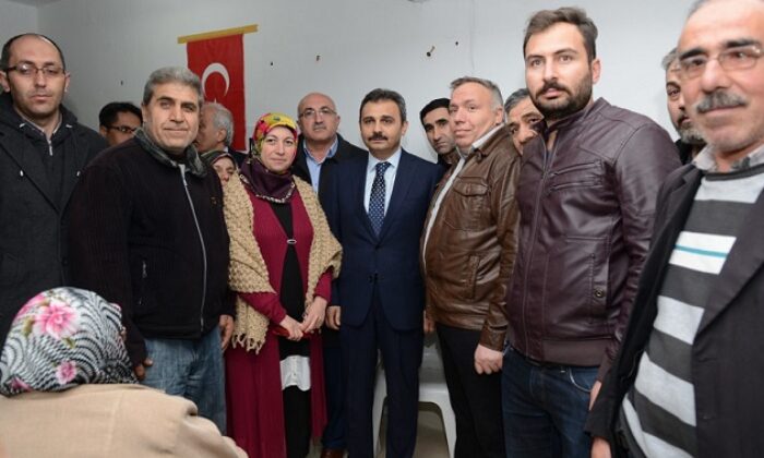 KÜLCÜ EV ZİYARETLERİNE DEVAM EDİYOR