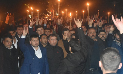 ÜLKÜCÜLERDEN 57. ALAYA VEFA YÜRÜYÜŞÜ