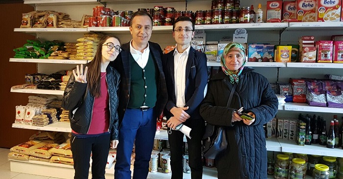 İTALYA’DAKİ GURBETÇİLERLE BULUŞTU