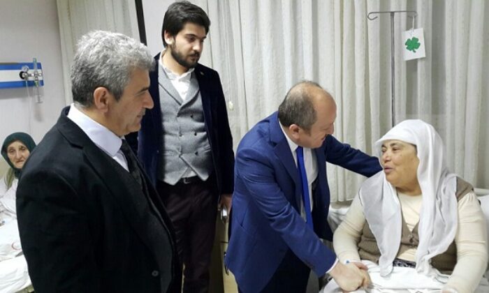 KARADAĞ’DAN HASTANE ZİYARETİ