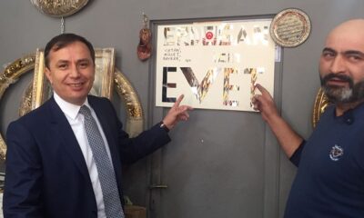 CEYLAN YAZI ÇARŞI ESNAFINI ZİYARET ETTİ