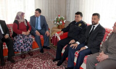 ŞEHİT AİLELERİNİ YALNIZ BIRAKMADILAR