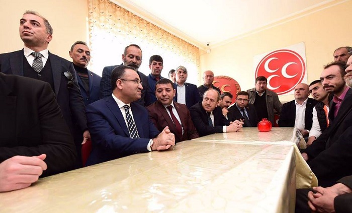 ADALET BAKANI’NDAN MHP ZİYARETİ