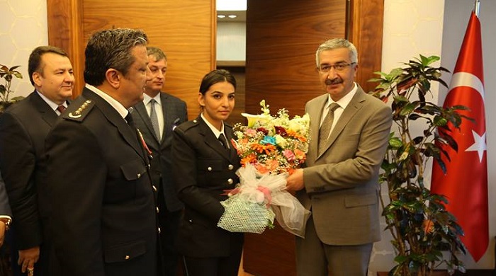 EMNİYET MENSUPLARINDAN VALİ’YE ZİYARET