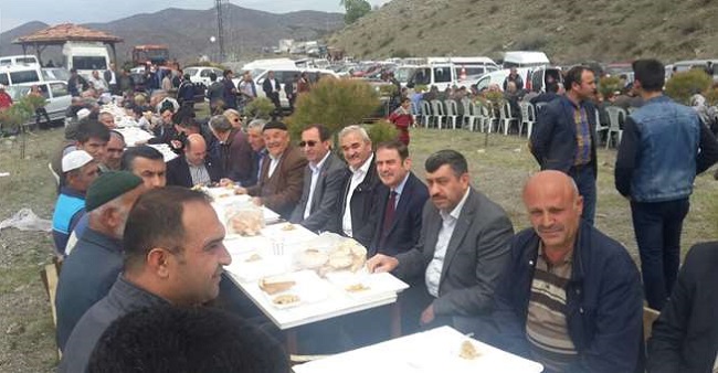 OSMANCIKLILAR YAĞMUR DUASINDA BULUŞTU