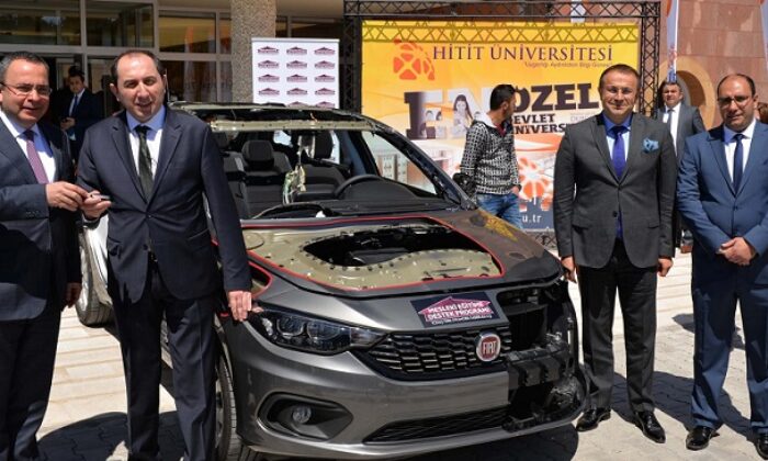 HİTİT ÜNİVERSİTESİNE DESTEK OLDULAR