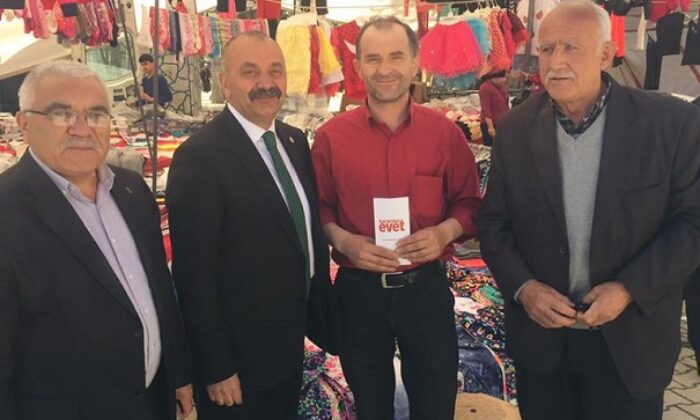 İSBİR’DEN REFERANDUM ÇALIŞMASI