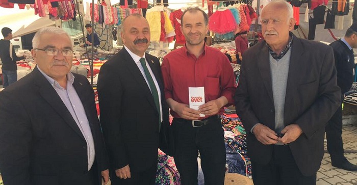 İSBİR’DEN REFERANDUM ÇALIŞMASI