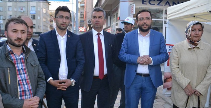 İSKİLİP’TE EVET ÇADIRI KURULDU