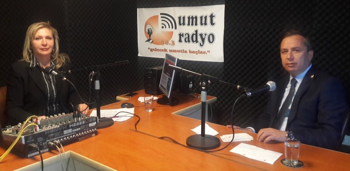 CEYLAN UMUT RADYO’YA KONUK OLDU