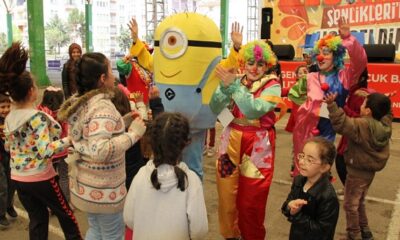 ÇOCUKLAR GÖNÜLLERİNCE EĞLENDİ