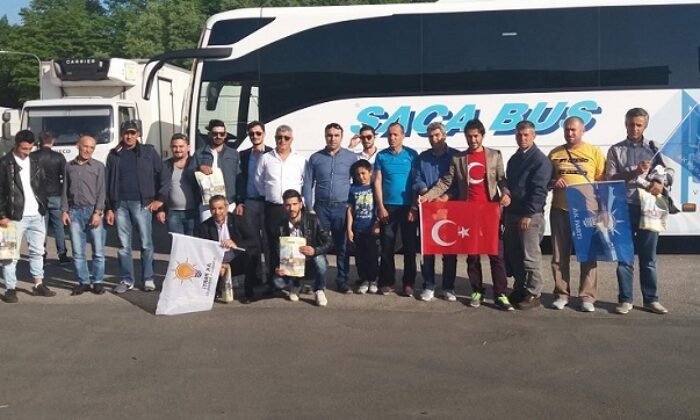 ÇORUMLU GURBETÇİLER OY KULLANDI