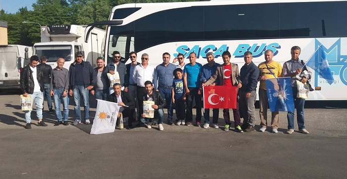 ÇORUMLU GURBETÇİLER OY KULLANDI
