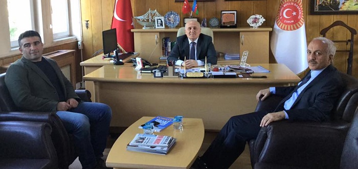 NAZMİ AVLUCA’DAN KAYA’YA ZİYARET