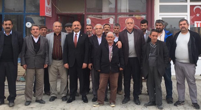 ORTAKÖY MHP’YE SÜRPRİZ ZİYARET