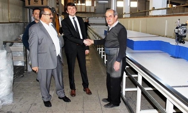 İŞVERENLERİ ZİYARET ETTİLER