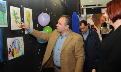 OTİZİMLİ ÇOCUKLARDAN MUHTEŞEM SERGİ