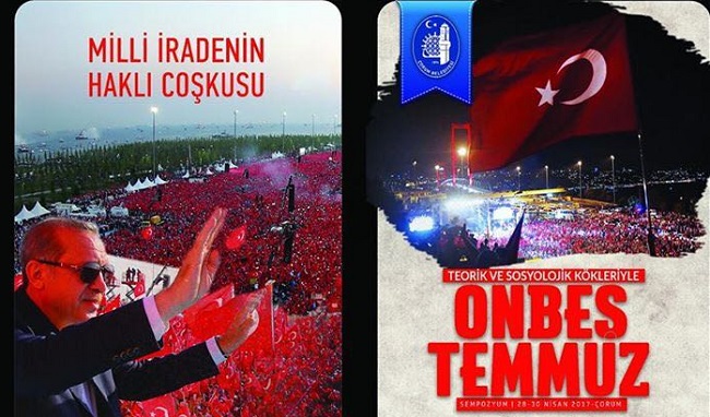 ÇORUM’DA 15 TEMMUZ SEMPOZYUMU