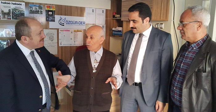 ESNAF ZİYARETLERİNE DEVAM EDİYOR