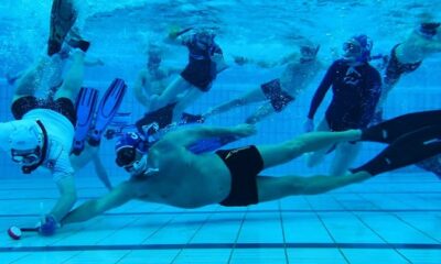 ÇORUM’DA İLK KEZ SUALTI HOKEYİ YARIŞMASI