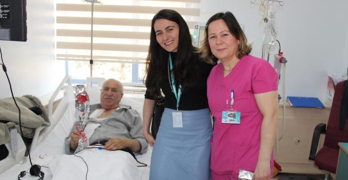 DİYALİZ HASTALARINA MORAL ZİYARETİ