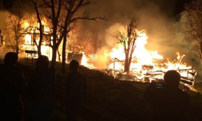 KARGI’DA FECİ YANGIN: BİR KÖY YANDI