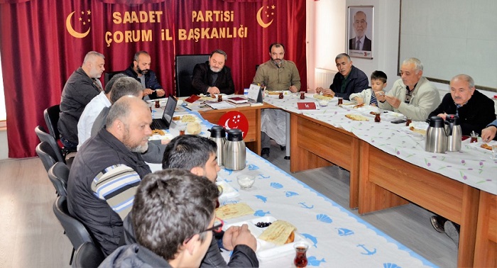 SP’DE MAHALLE TEŞKİLATLARI TOPLANDI