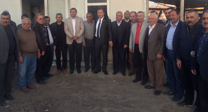 CEYLAN, MOBİLYACI ESNAFIYLA GÖRÜŞTÜ