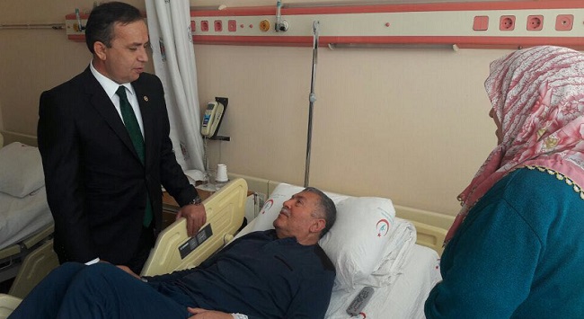 CEYLAN’DAN HASTALARA MORAL ZİYARETİ