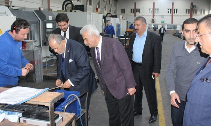 SALİM USLU’DAN YAĞMAKSAN’A ZİYARET